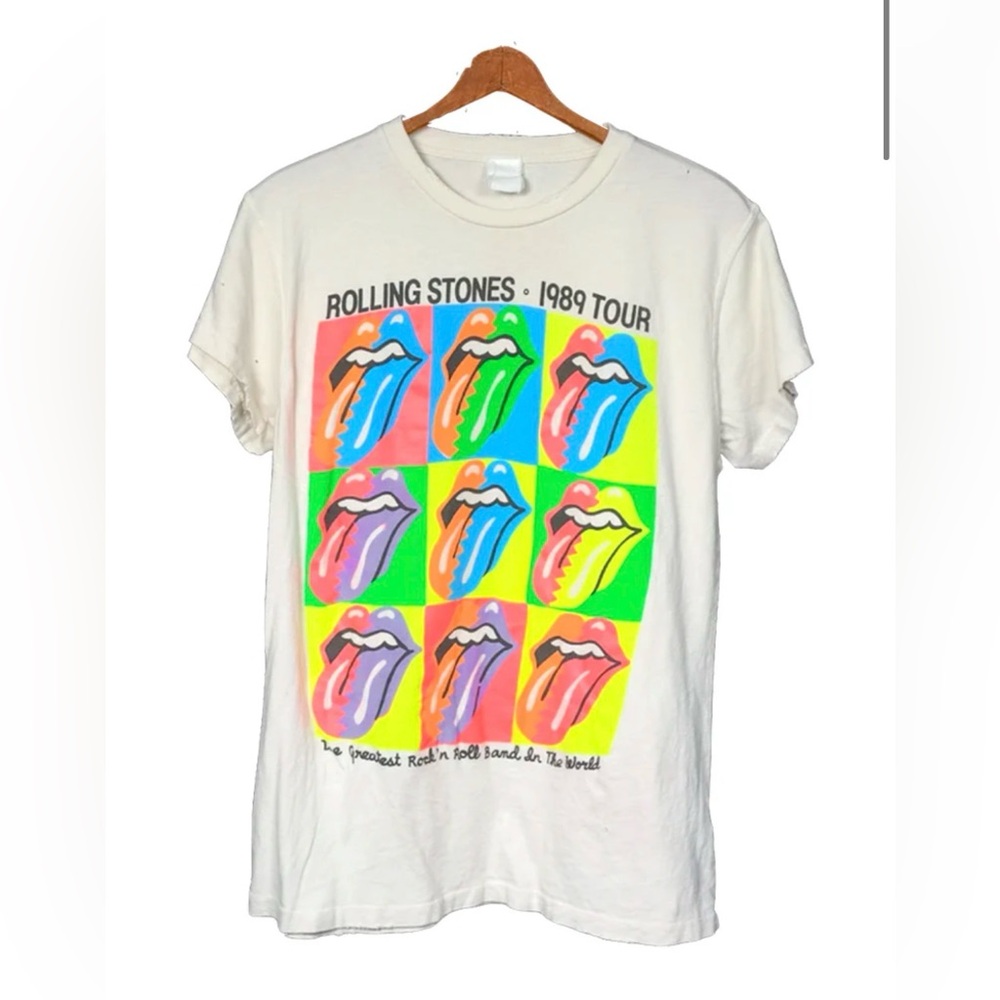 MadeWorn Rolling Stones 1989 Tour Crew Tee